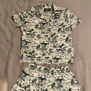 Reformation Tencel pajama set